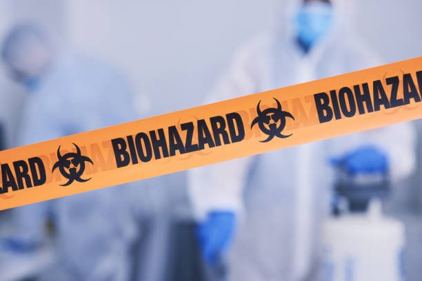 Professional Hoarding Cleanup technician working in Morehead City, NC